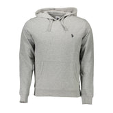 U.S. POLO ASSN. Gray Cotton Men Sweater -   -  U.S. POLO ASSN..